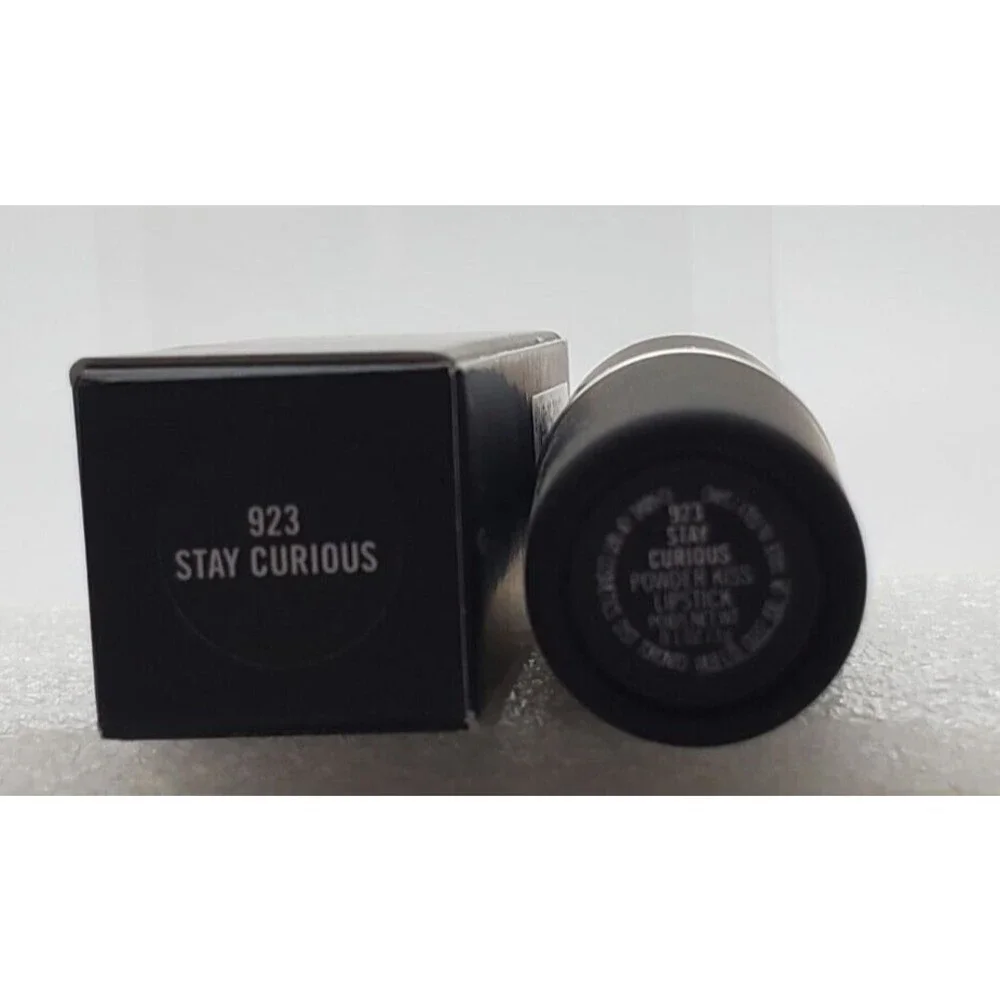 MAC Powder Kiss Matte Lipstick ~ Muted Pinky Red ~STAY CURIOUS #923